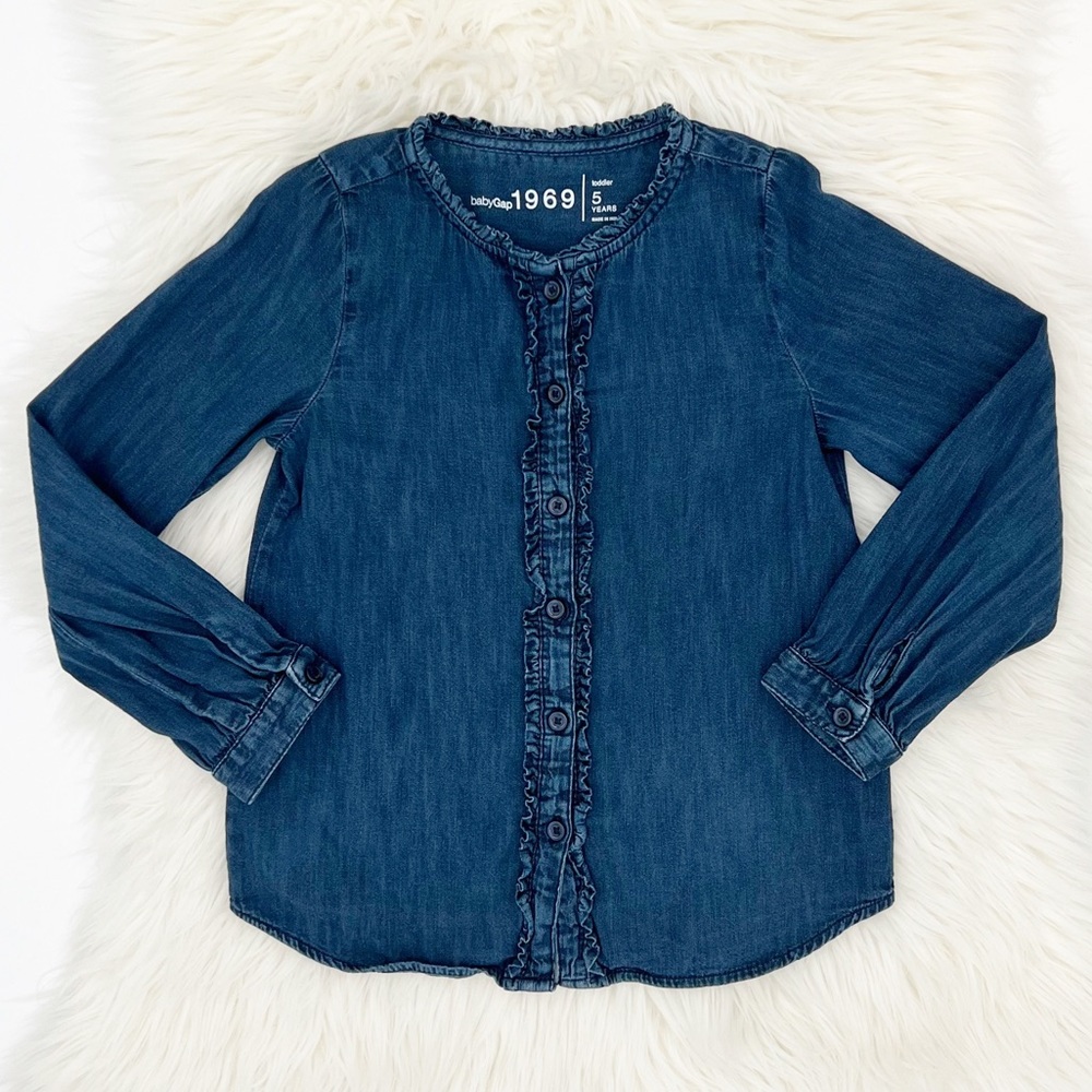 BabyGap Chambray Button Down Shirt